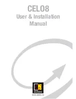 Preview for 1 page of AUDAC CELO8 User & Installation Manual