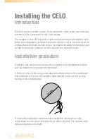 Preview for 6 page of AUDAC CELO8 User & Installation Manual