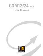 AUDAC COM12 Mk2 User Manual preview