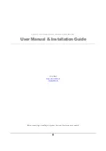 Preview for 2 page of AUDAC CS Series User Manual & Installation Manual