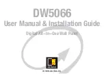 AUDAC DW5066 User Manual & Installation Manual preview