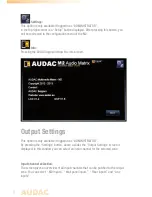 Preview for 8 page of AUDAC M2DIS User Manual