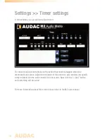 Preview for 16 page of AUDAC M2DIS User Manual