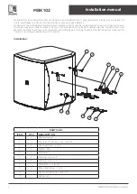 Preview for 1 page of AUDAC MBK102 Installation Manual