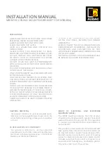 Preview for 3 page of AUDAC MBK410C Installation Manual