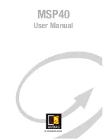 Preview for 1 page of AUDAC MSP40 User Manual