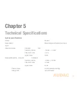 Предварительный просмотр 25 страницы AUDAC MWX65 User Manual & Installation Manual