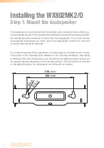 Предварительный просмотр 6 страницы AUDAC Outdoor Series User & Installation Manual