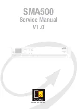 AUDAC SMA Series Service Manual preview