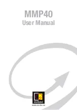 AUDAC SourceCon MMP40 User Manual preview