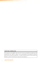 Preview for 2 page of AUDAC SourceCon MMP40 User Manual