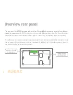 Preview for 8 page of AUDAC WP523 User Manual & Installation Manual