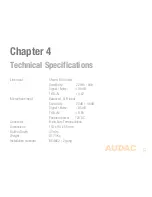 Preview for 13 page of AUDAC WP523 User Manual & Installation Manual