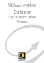 Preview for 1 page of AUDAC WX MK2 Series User & Installation Manual