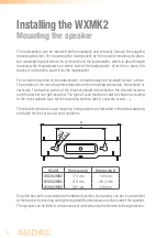 Preview for 6 page of AUDAC WX MK2 Series User & Installation Manual