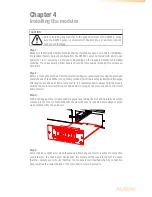 Preview for 21 page of AUDAC XMP44 User Manual