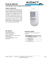 Preview for 1 page of Audacy VSW1300 Product Manual