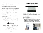 Audavi Ultra Wide SCSI HardTape Bay Quick Start Manual preview