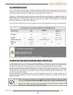 Preview for 12 page of AUDAX 10 kW User And Installation Manual