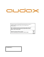 Предварительный просмотр 48 страницы AUDAX 10 kW User And Installation Manual