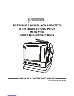 AUDAX TV-502 Operating Instructions Manual preview