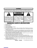 Preview for 2 page of AUDAX TV-502 Operating Instructions Manual