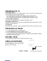 Preview for 8 page of AUDAX TV-502 Operating Instructions Manual