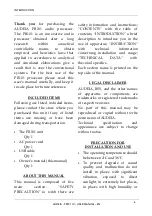 Preview for 6 page of AUDEIA PR101 User Manual