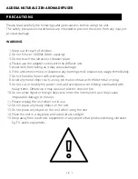 Preview for 7 page of Audelia Naturals Zen Aroma User Manual