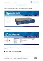 Предварительный просмотр 15 страницы audemat GOLDENEAGLE AM User Manual