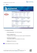 Предварительный просмотр 16 страницы audemat GOLDENEAGLE AM User Manual