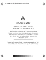 Предварительный просмотр 6 страницы Audeze Sine User Manual