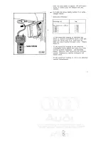 Preview for 89 page of Audi 100 1983 Workshop Manual