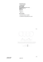 Preview for 116 page of Audi 100 1983 Workshop Manual