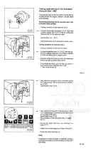 Preview for 236 page of Audi 100 1983 Workshop Manual