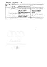 Preview for 288 page of Audi 100 1983 Workshop Manual