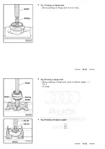 Preview for 356 page of Audi 100 1983 Workshop Manual