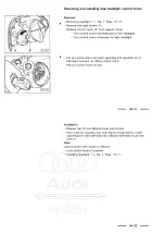 Preview for 596 page of Audi 100 1983 Workshop Manual