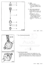 Preview for 729 page of Audi 100 1983 Workshop Manual