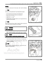 Preview for 89 page of Audi 2003 A8 Workshop Manual