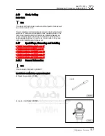 Preview for 61 page of Audi 2007 TT Coupe Repair Manual