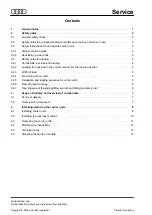 Preview for 2 page of Audi 4KE.071.151 Installation Instructions Manual