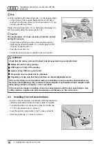 Предварительный просмотр 12 страницы Audi 4KE.071.151 Installation Instructions Manual