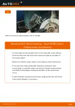 Preview for 8 page of Audi 8D2 Replacement Manual