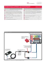 Предварительный просмотр 4 страницы Audi 8J0 051 434 Installation Instructions Manual