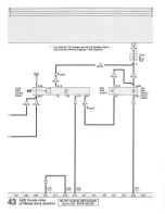 Предварительный просмотр 76 страницы Audi 90 1993 Series Service Manual/Electrical Wiring Diagrams