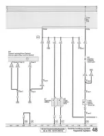 Предварительный просмотр 81 страницы Audi 90 1993 Series Service Manual/Electrical Wiring Diagrams