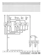 Предварительный просмотр 83 страницы Audi 90 1993 Series Service Manual/Electrical Wiring Diagrams