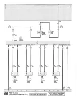 Предварительный просмотр 98 страницы Audi 90 1993 Series Service Manual/Electrical Wiring Diagrams