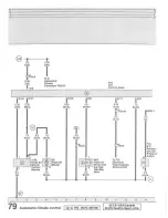 Предварительный просмотр 112 страницы Audi 90 1993 Series Service Manual/Electrical Wiring Diagrams